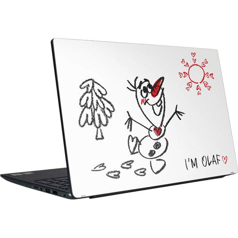 Disney Frozen I Am Olaf Art Dell Vostro Skin