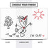 Disney Frozen I Am Olaf Art Dell Vostro Skin