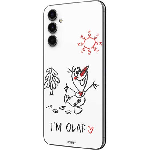 Disney Frozen I Am Olaf Art Galaxy A14 5G Skin