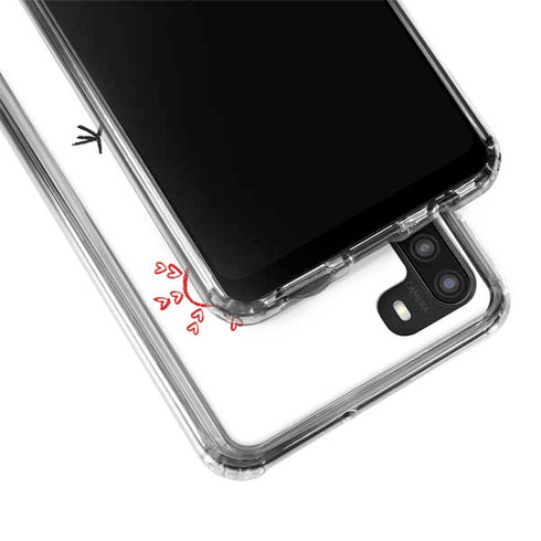 Disney Frozen I Am Olaf Art Galaxy A21 Clear Case