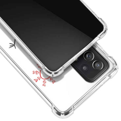 Disney Frozen I Am Olaf Art Galaxy A72 5G Clear Case