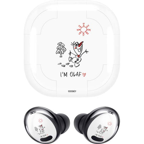 Disney Frozen I Am Olaf Art Galaxy Buds Pro Skin