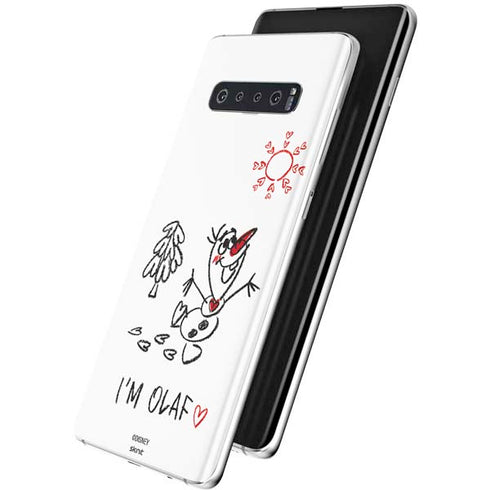 Disney Frozen I Am Olaf Art Galaxy S10 Plus Skin