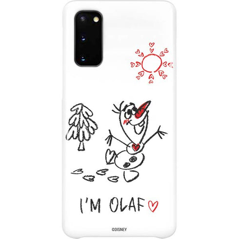 Disney Frozen I Am Olaf Art Galaxy S20 Lite Case
