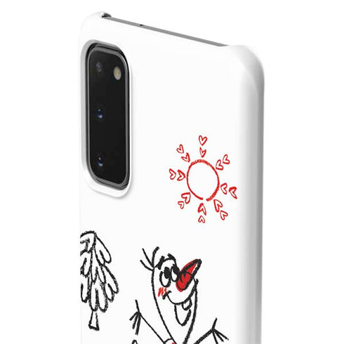 Disney Frozen I Am Olaf Art Galaxy S20 Lite Case