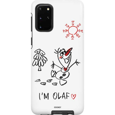 Disney Frozen I Am Olaf Art Galaxy S20 Plus Pro Case