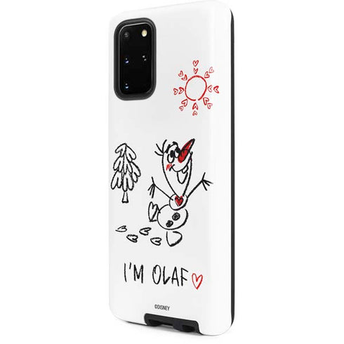 Disney Frozen I Am Olaf Art Galaxy S20 Plus Pro Case