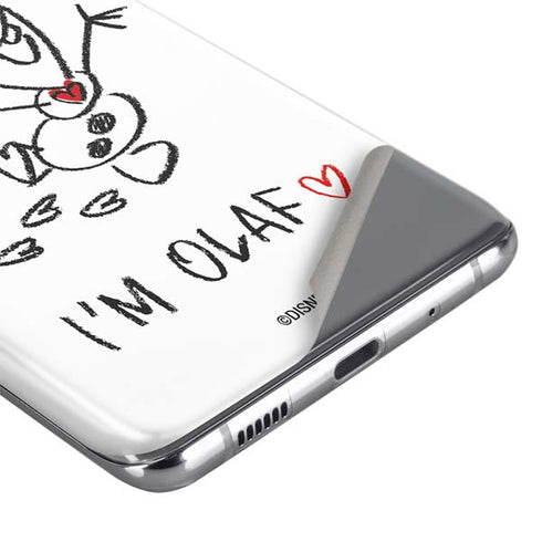 Disney Frozen I Am Olaf Art Galaxy S20 Plus Skin