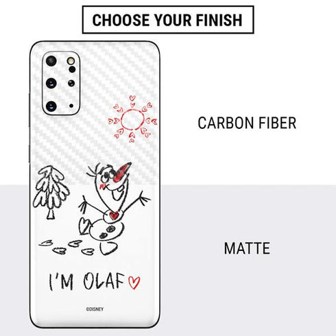 Disney Frozen I Am Olaf Art Galaxy S20 Plus Skin