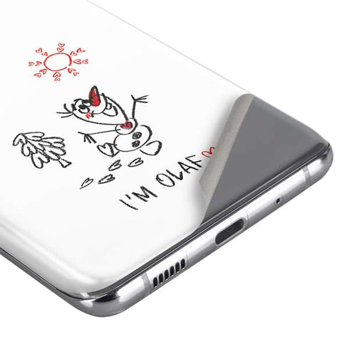 Disney Frozen I Am Olaf Art Galaxy S20 Ultra 5G Skin
