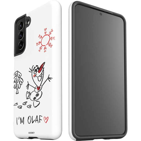 Disney Frozen I Am Olaf Art Galaxy S21 5G Pro Case