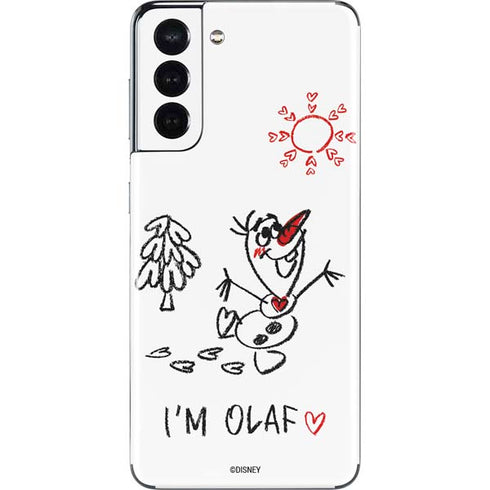 Disney Frozen I Am Olaf Art Galaxy S21 5G Skin
