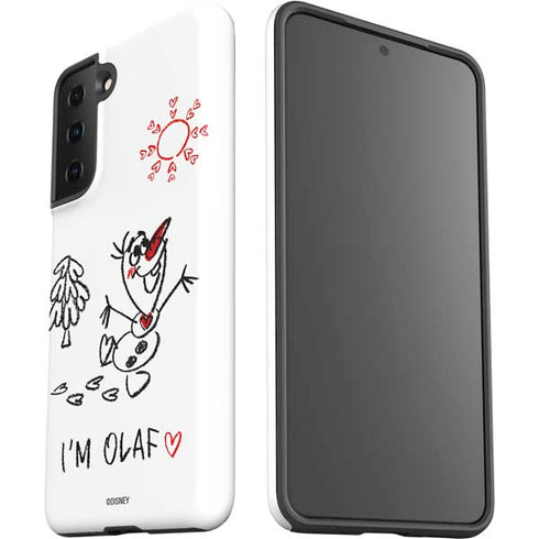 Disney Frozen I Am Olaf Art Galaxy S21 FE Pro Case