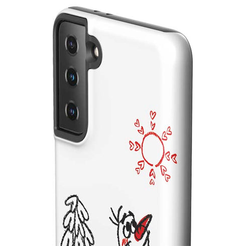 Disney Frozen I Am Olaf Art Galaxy S21 Plus 5G Pro Case