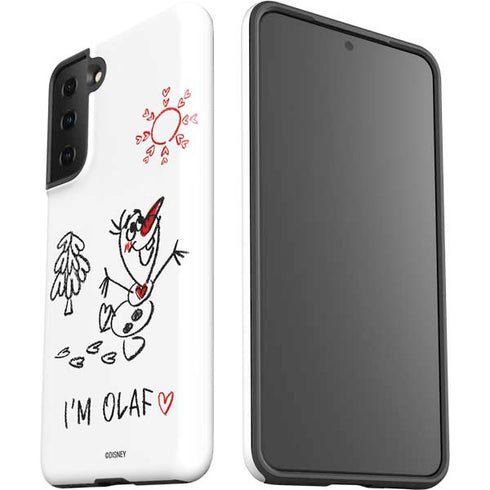 Disney Frozen I Am Olaf Art Galaxy S21 Plus 5G Pro Case