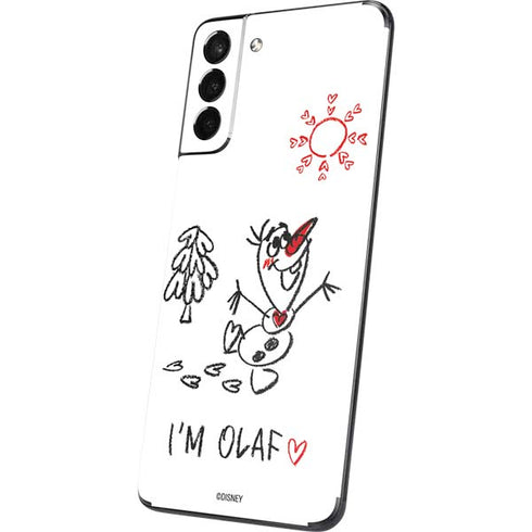 Disney Frozen I Am Olaf Art Galaxy S21 Plus 5G Skin