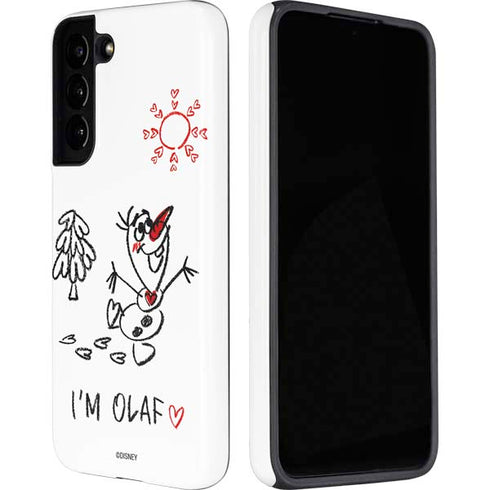 Disney Frozen I Am Olaf Art Galaxy S22 Plus Pro Case