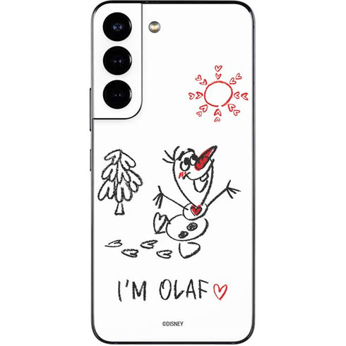 Disney Frozen I Am Olaf Art Galaxy S22 Skin