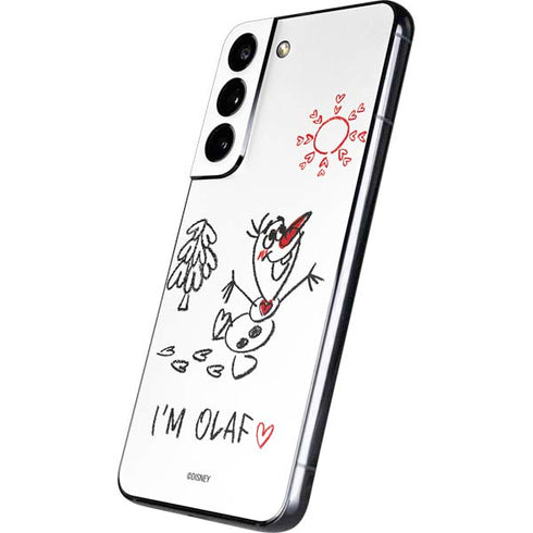 Disney Frozen I Am Olaf Art Galaxy S22 Skin