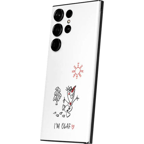 Disney Frozen I Am Olaf Art Galaxy S23 Ultra Skin