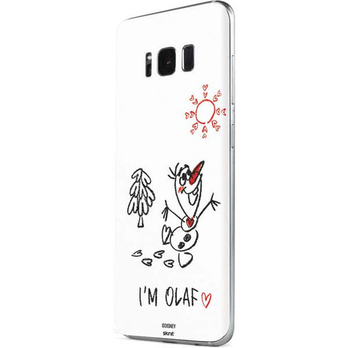 Disney Frozen I Am Olaf Art Galaxy S8 Skin