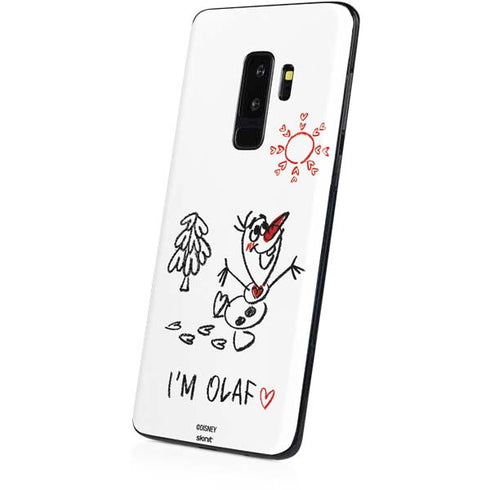 Disney Frozen I Am Olaf Art Galaxy S9 Plus Skin