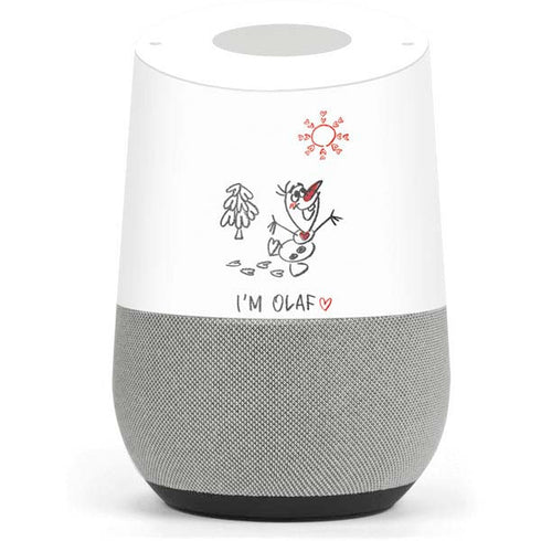 Disney Frozen I Am Olaf Art Google Home Skin