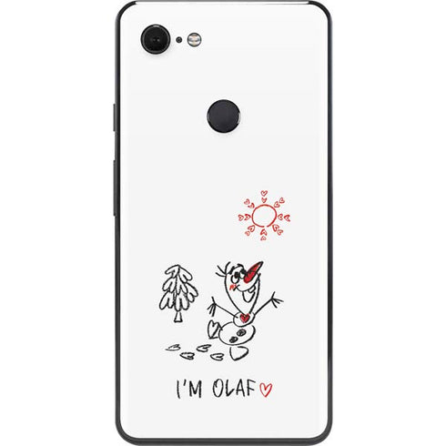 Disney Frozen I Am Olaf Art Google Pixel 3 XL Skin