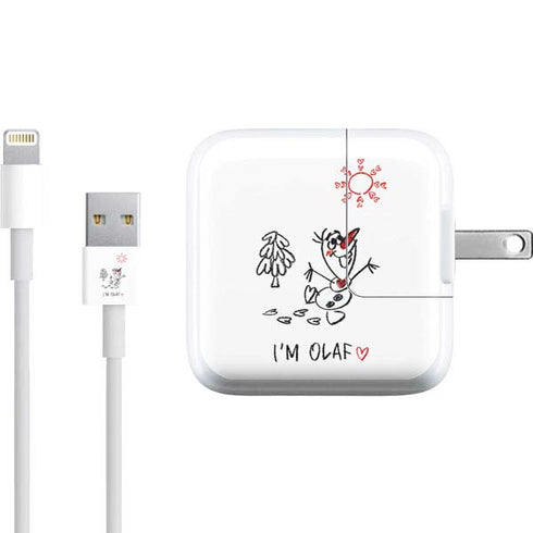 Disney Frozen I Am Olaf Art iPad Charger (10W USB) Skin