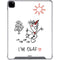 Disney Frozen I Am Olaf Art iPad Pro 12.9in (2020) Clear Case