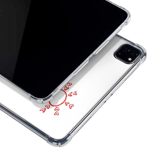 Disney Frozen I Am Olaf Art iPad Pro 12.9in (2020) Clear Case