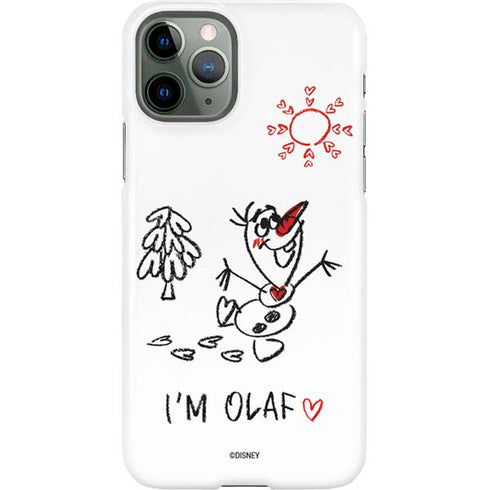Disney Frozen I Am Olaf Art iPhone 11 Pro Lite Case