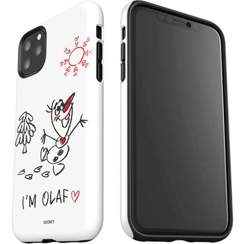 Disney Frozen I Am Olaf Art iPhone 11 Pro Max Impact Case