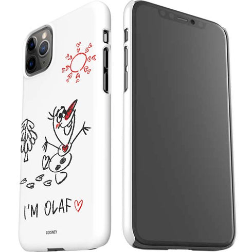 Disney Frozen I Am Olaf Art iPhone 11 Pro Max Lite Case