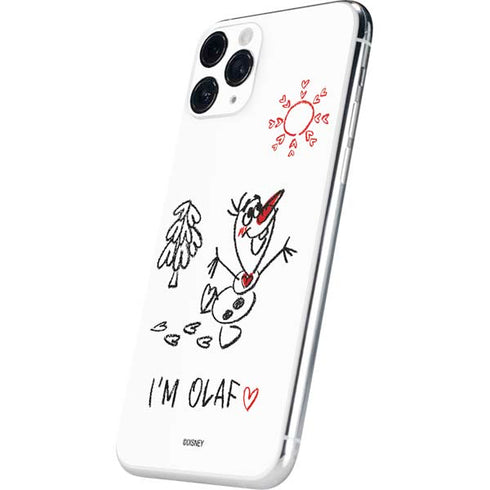 Disney Frozen I Am Olaf Art iPhone 11 Pro Skin