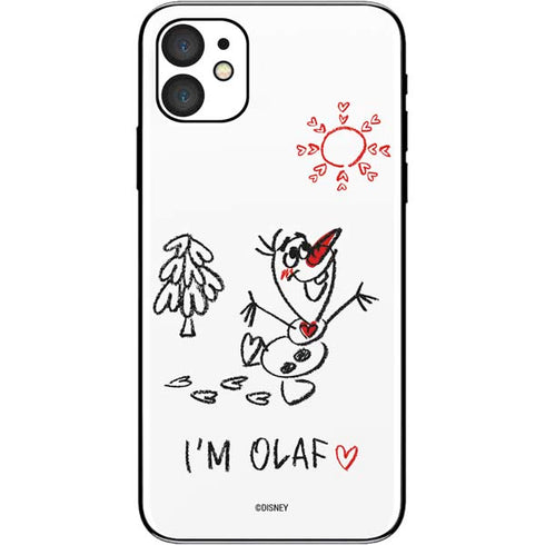 Disney Frozen I Am Olaf Art iPhone 11 Skin