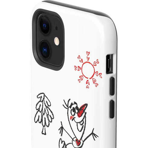 Disney Frozen I Am Olaf Art iPhone 12 Impact Case