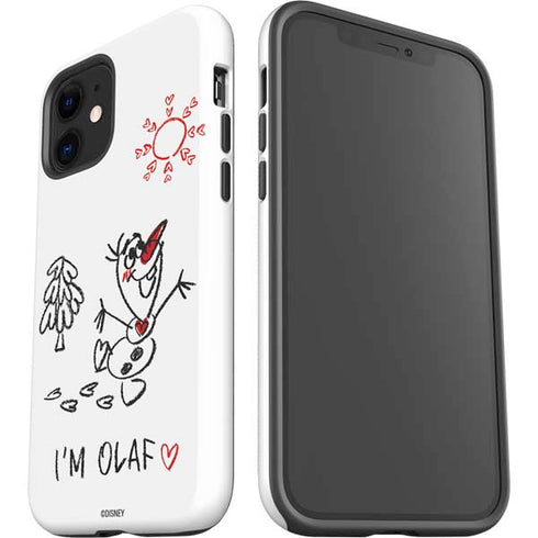 Disney Frozen I Am Olaf Art iPhone 12 Mini Impact Case