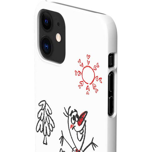 Disney Frozen I Am Olaf Art iPhone 12 Mini Lite Case