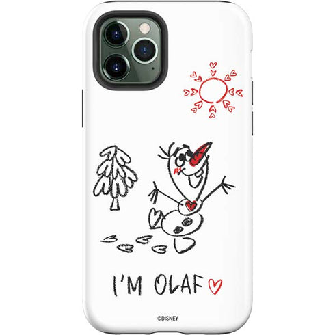 Disney Frozen I Am Olaf Art iPhone 12 Pro Impact Case