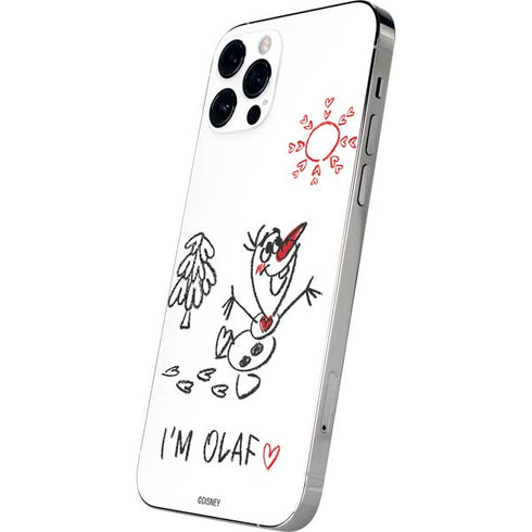 Disney Frozen I Am Olaf Art iPhone 12 Pro Max Skin