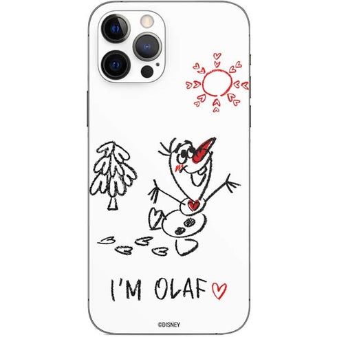Disney Frozen I Am Olaf Art iPhone 12 Pro Skin