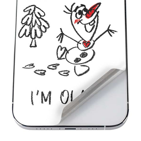 Disney Frozen I Am Olaf Art iPhone 12 Pro Skin