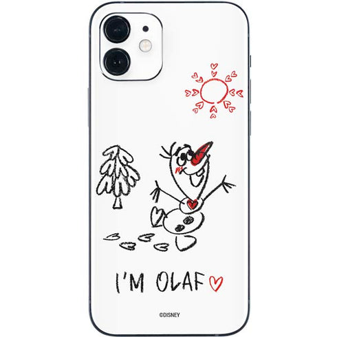 Disney Frozen I Am Olaf Art iPhone 12 Skin