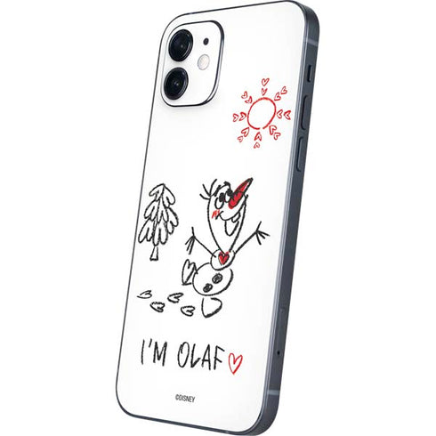 Disney Frozen I Am Olaf Art iPhone 12 Skin