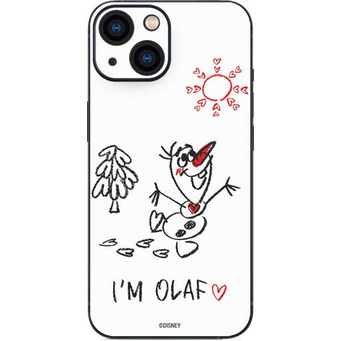 Disney Frozen I Am Olaf Art iPhone 13 Mini Skin
