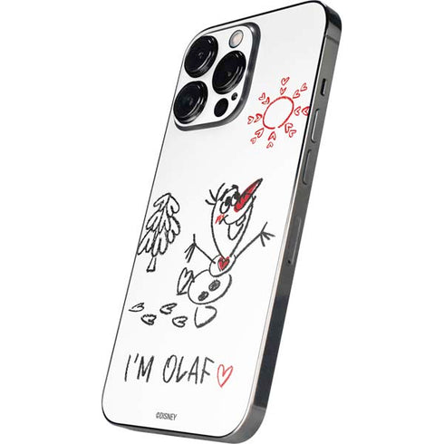 Disney Frozen I Am Olaf Art iPhone 13 Pro Max Skin