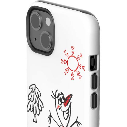 Disney Frozen I Am Olaf Art iPhone 15 Impact Case