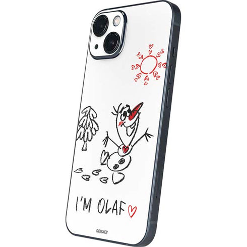Disney Frozen I Am Olaf Art iPhone 14 Plus Skin