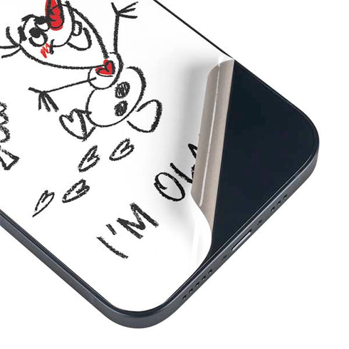 Disney Frozen I Am Olaf Art iPhone 14 Plus Skin